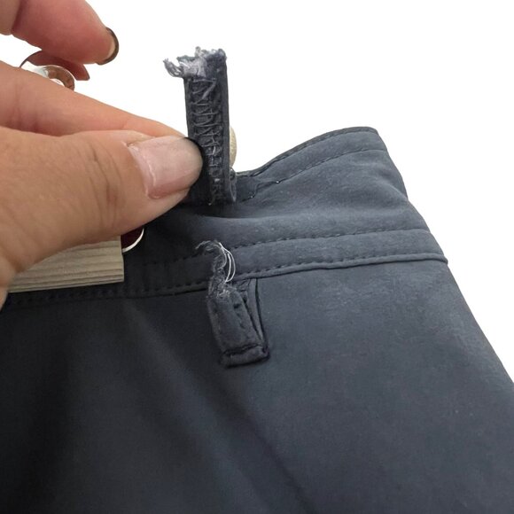 Free Fly Blue Performance Flat Front Outdoor Chino Shorts Mens Size 34 - Picture 3 of 4